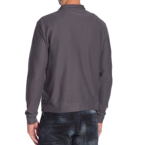 Thomas Dean Partial Zip Pullover - Picture 2 of 5